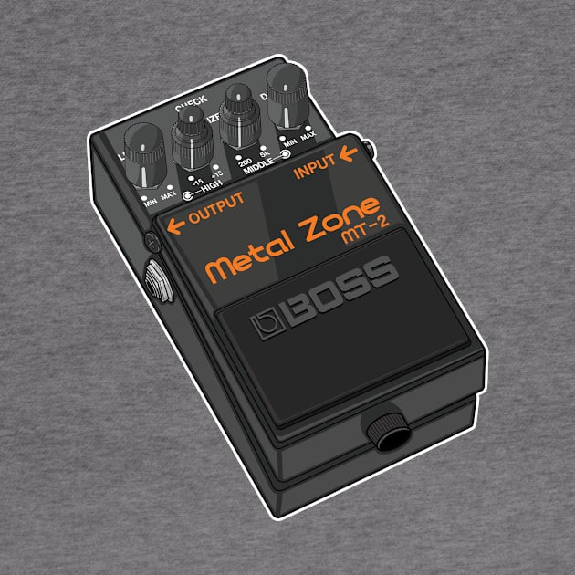 Guitar Pedal Metal Zone by atras